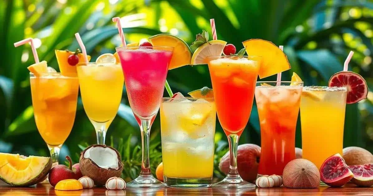 Variationen des Rezepts mit exotischen Früchten