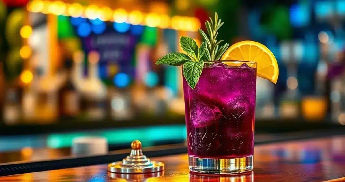 Verfeinern Sie Ihre Jabuticaba-Caipiríssima mit frischen Kräutern