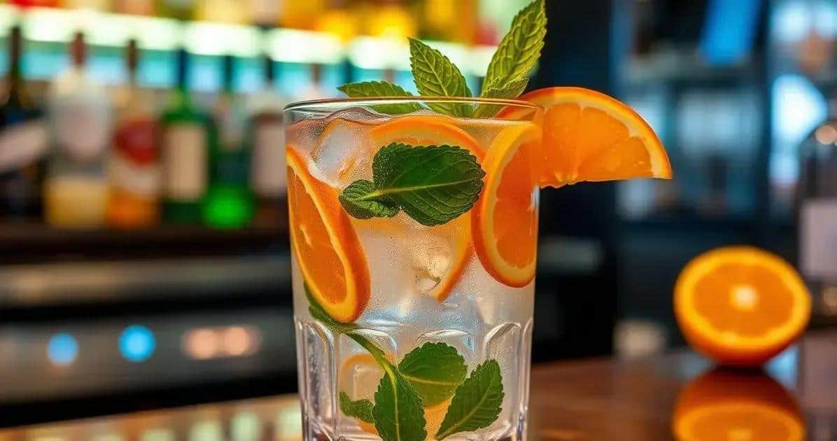 Vorbereitung des perfekten Gin Tonic