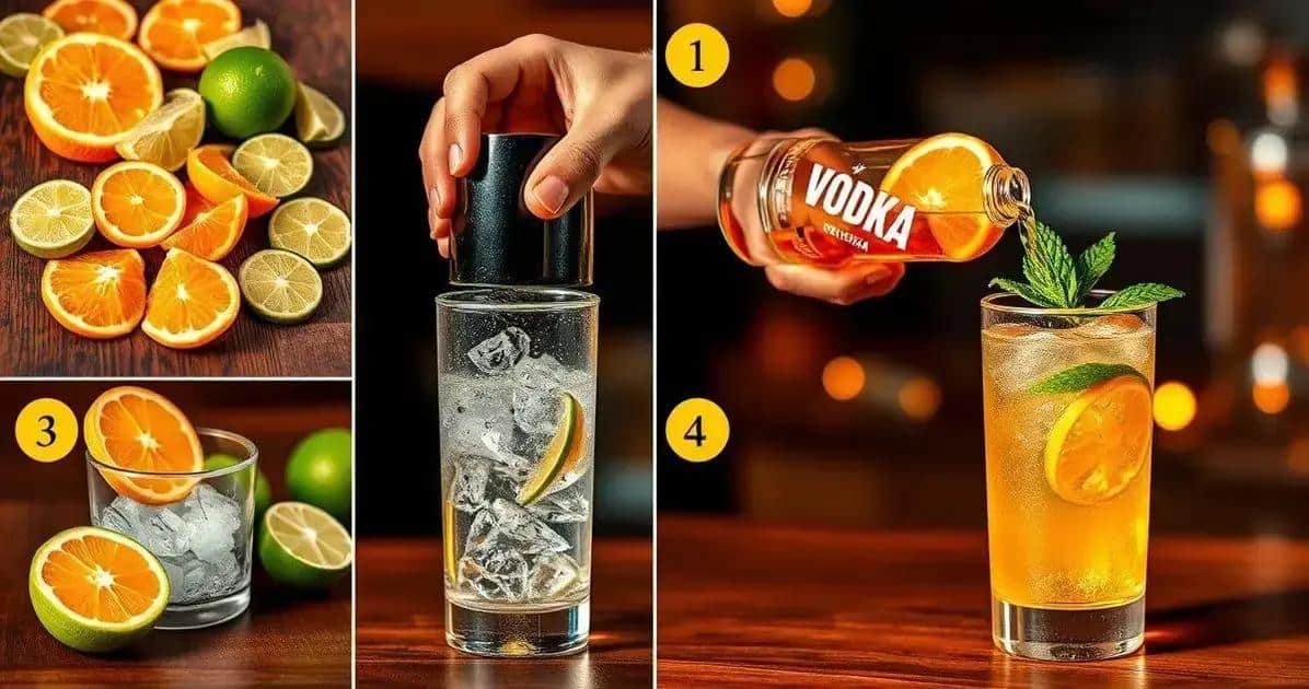 Vorbereitungsmethode für Orangen-Caipiroska