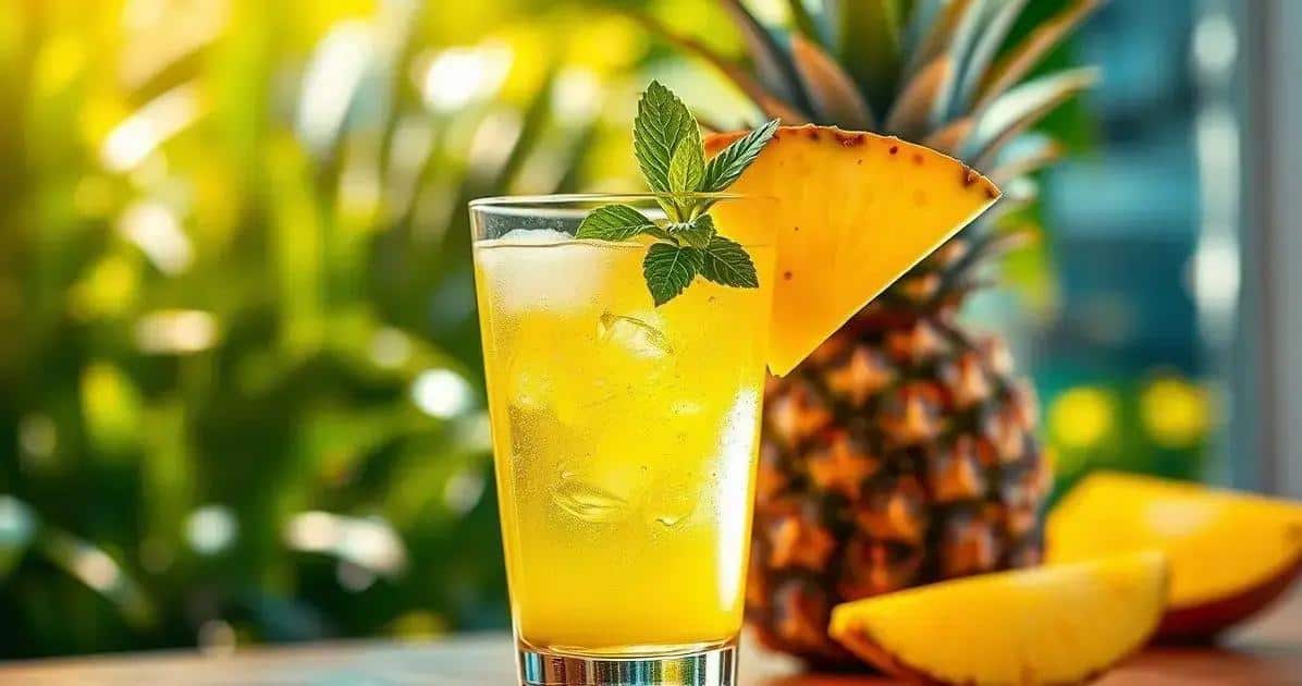 Vorzüge des Ananassafts im Drink