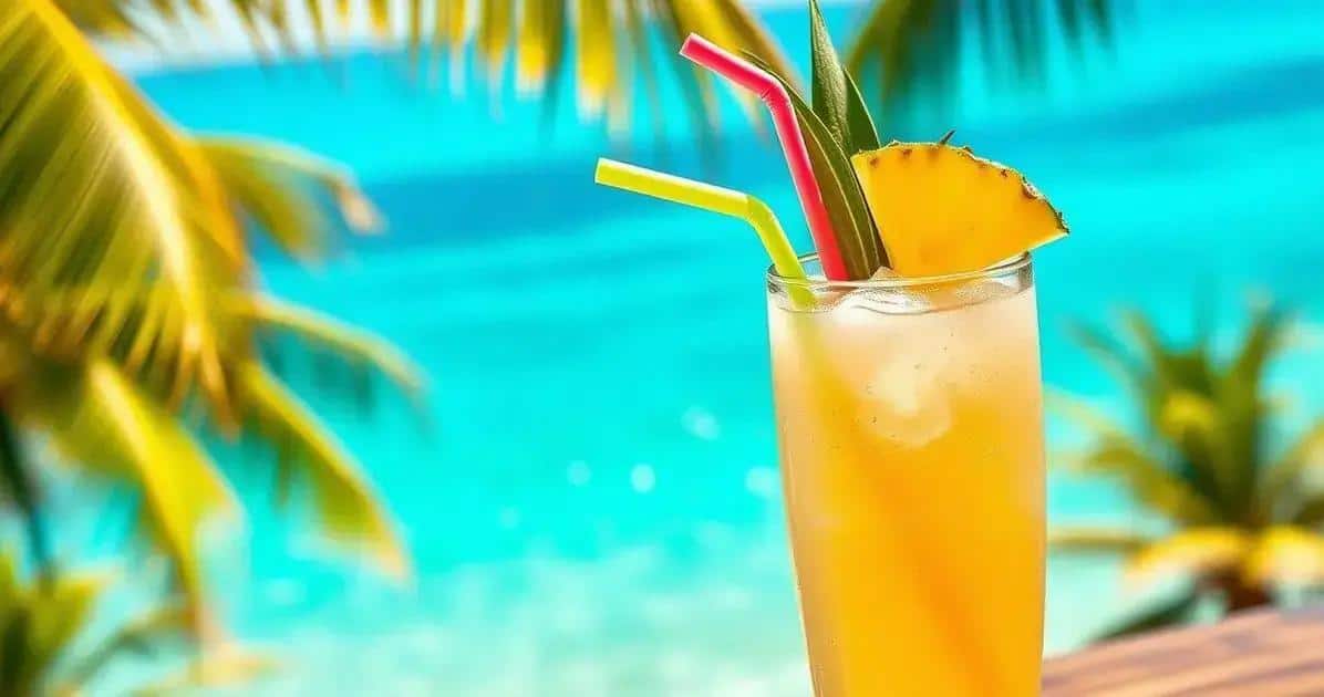 Weißwein mit Kokoslikör und Ananas: Eine tropische Variante für den Sommer!