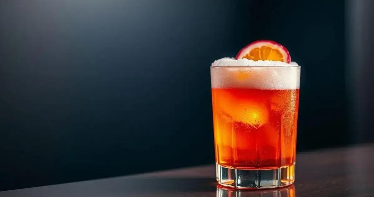Whisky mit Passionsfruchtschaum: Ein einzigartiges Cocktail-Erlebnis