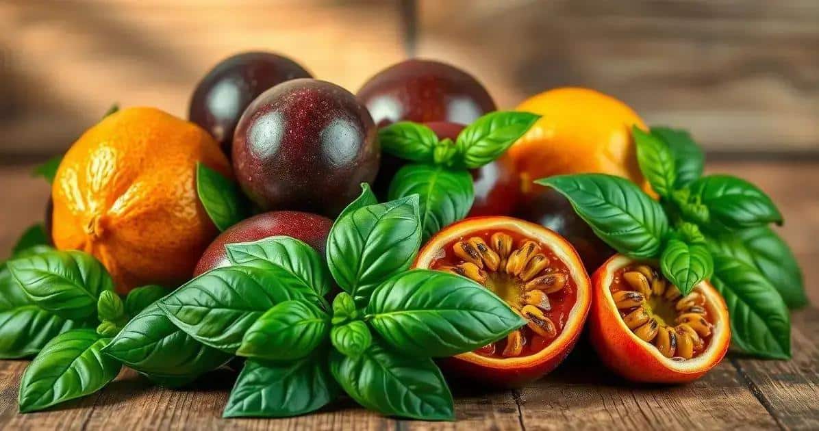 Wissenswertes über Passionsfrucht und Basilikum