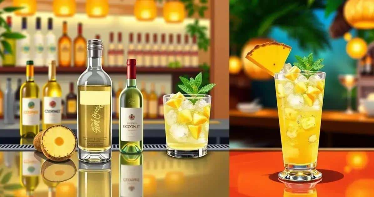 Zubereitung des Cocktails
