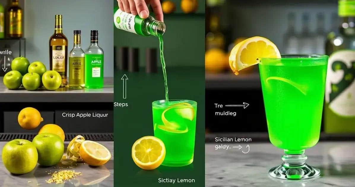 Zubereitung des perfekten Grünen Drinks