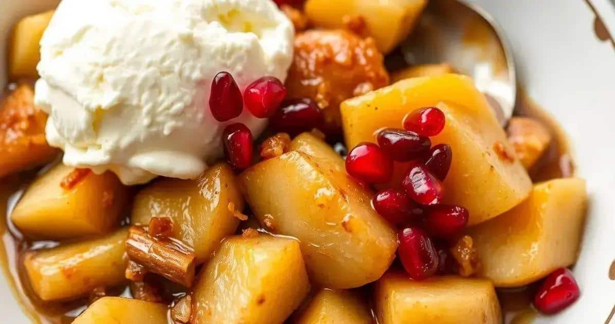 Zubereitung des perfekten Herbstfrüchte-Desserts