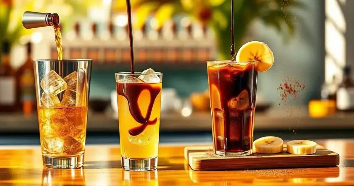 Zubereitung: Ein himmlischer Cocktail mit Bananenlikör