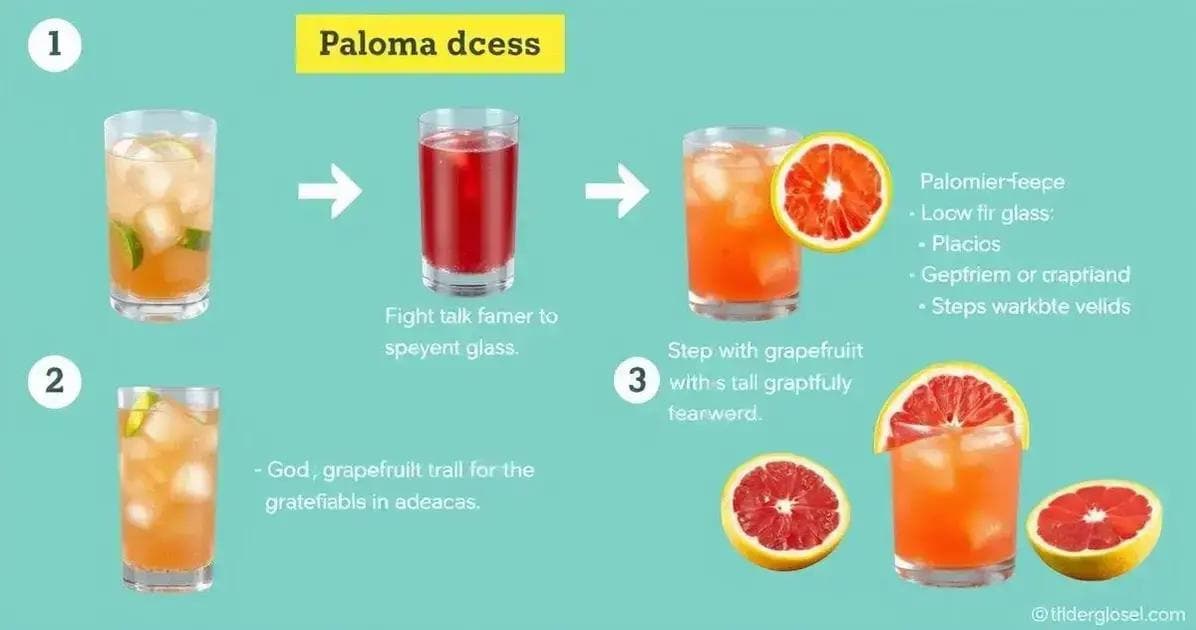 Zubereitungsmethode des Paloma-Drinks