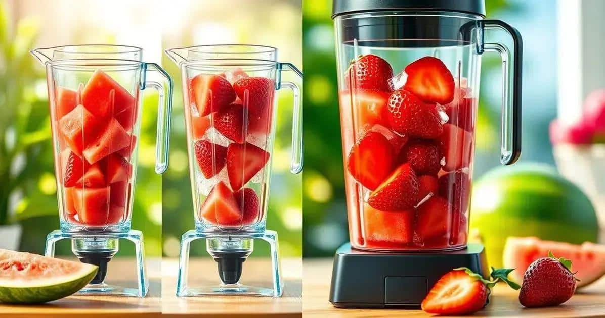 Zubereitungsmethode für den perfekten Wassermelonen-Drink