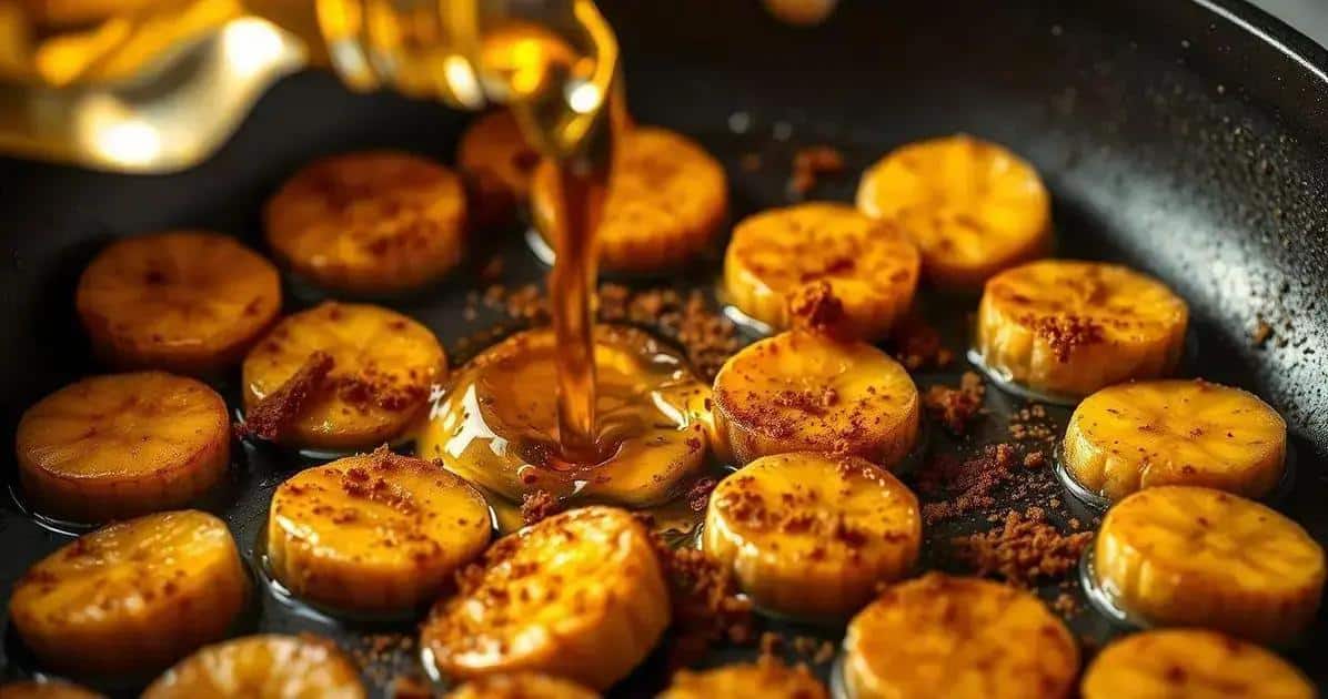 Zubereitungsmethode für flambierten Bananenlikör