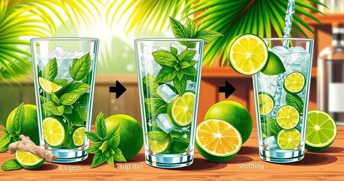 Zubereitungsmethode: Puerto Rican Mojito kreieren