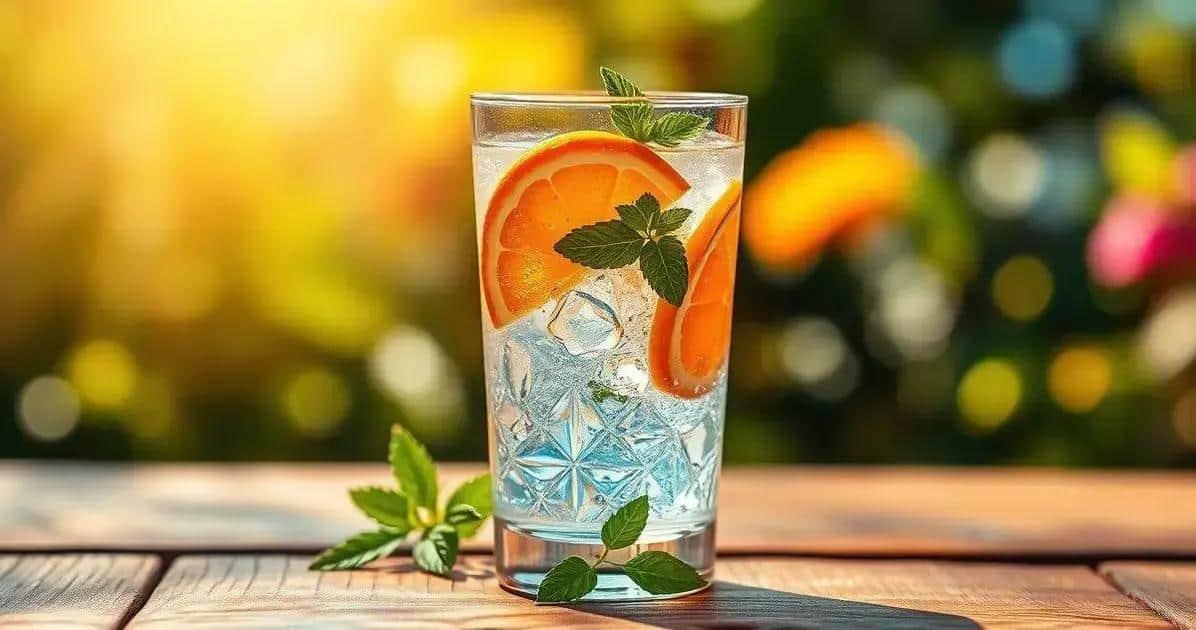 Zutaten für den Gin Tonic mit Mandarine