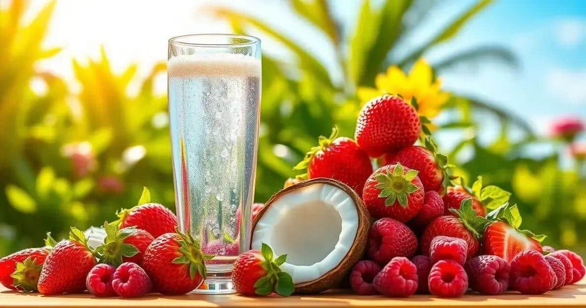 Zutaten für den Pink Drink