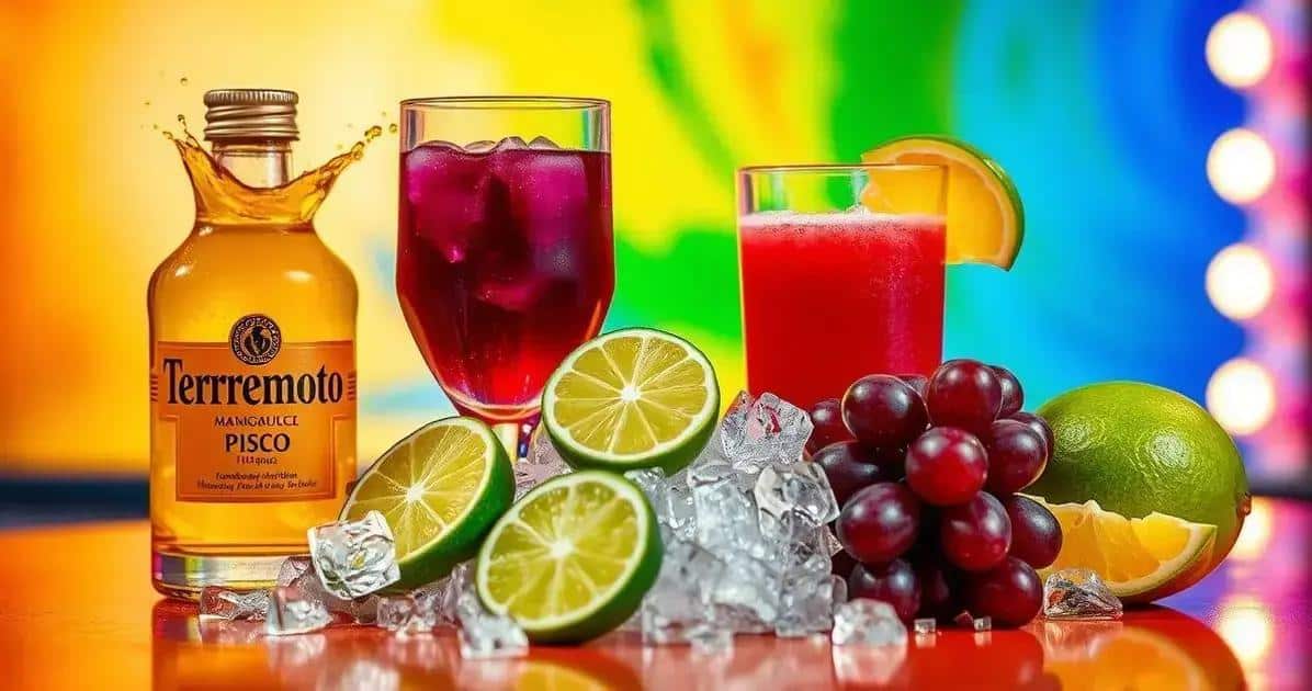 Zutaten für den Terremoto-Drink