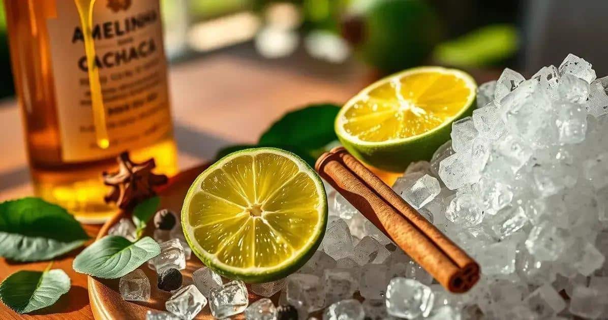 Zutaten für die Amelinha-Caipirinha
