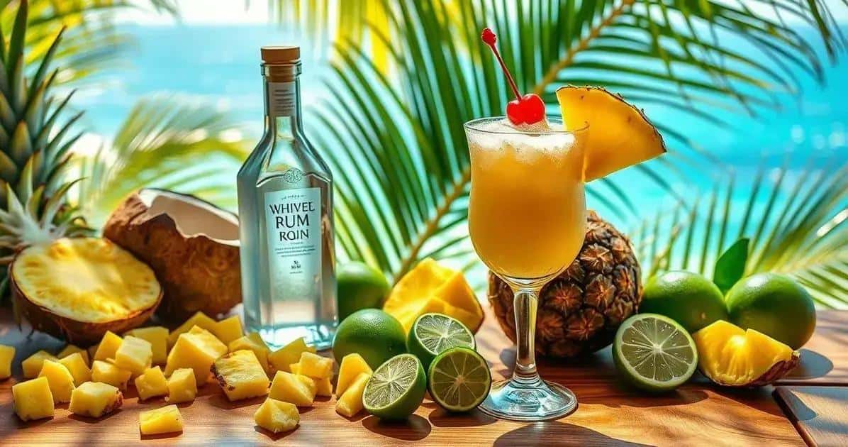 Zutaten für die perfekte Piña Colada