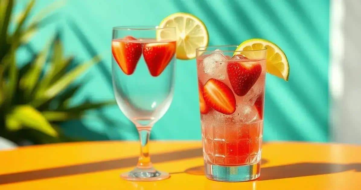 Zutaten für Low-Carb-Drinks