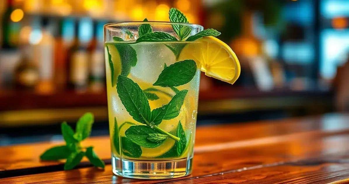 Zutaten für Mojito-Cocktail