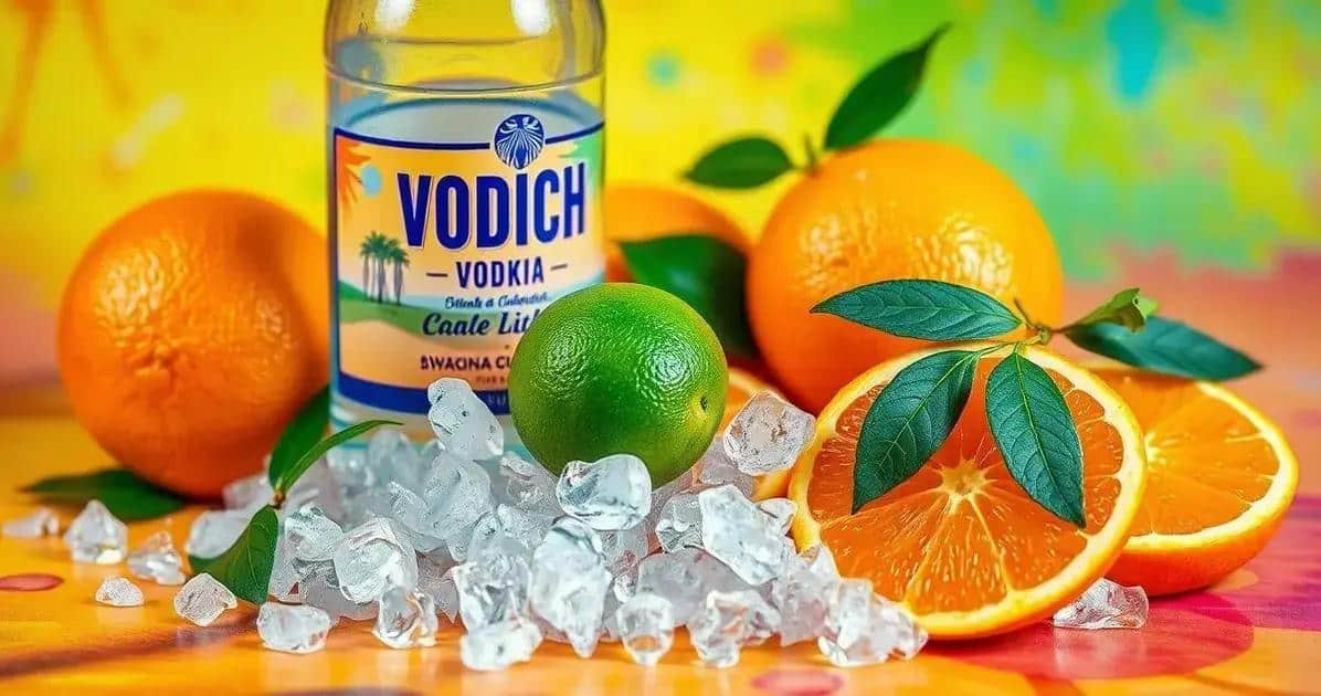 Zutaten für Orangen-Caipiroska