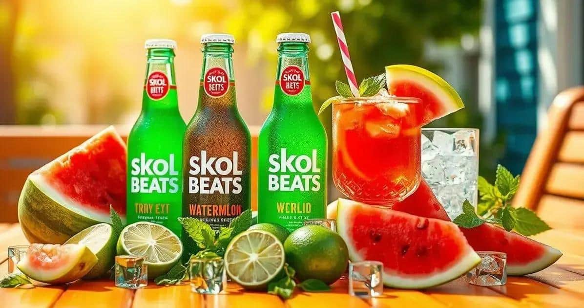 Zutaten für Skol Beats Summer Edition mit Wassermelone