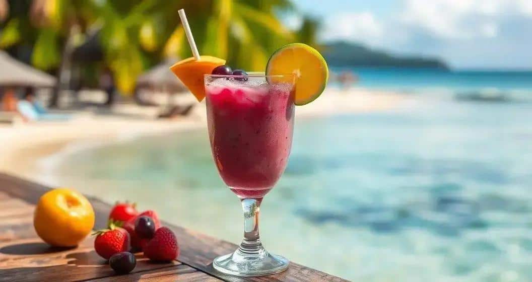 Açaí-Caipirinha: Cachaça gestärkt mit der Kraft von Açaí!
