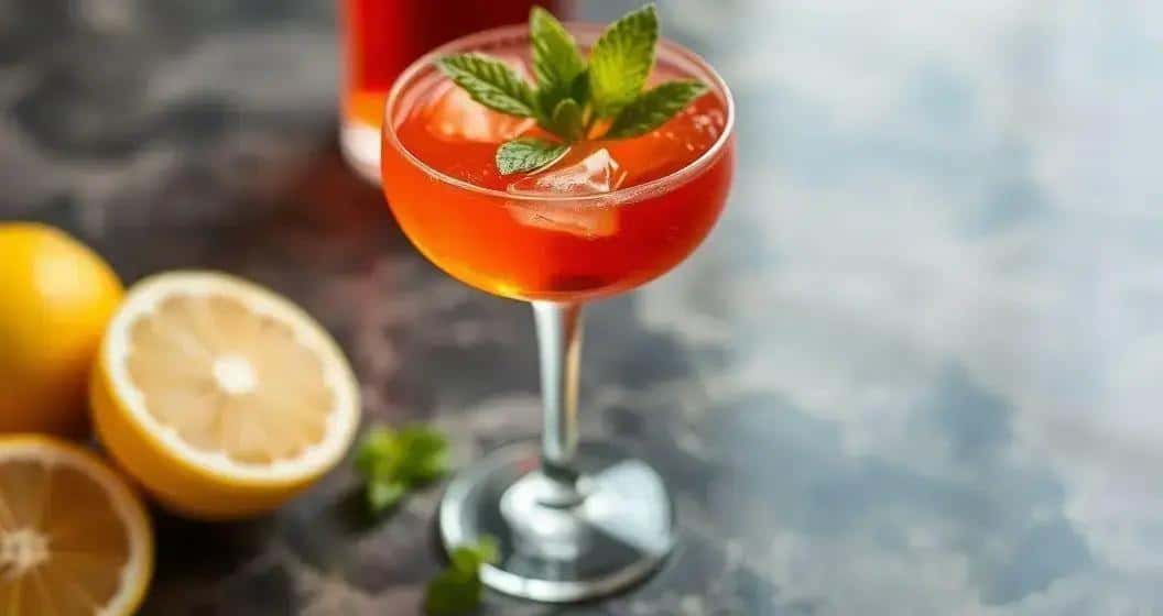 Aperol mit Cassislikör und sizilianischer Zitrone: Sommer pur im Glas! 2 Aperol mit Cassislikör und sizilianischer Zitrone: Sommer pur im Glas!