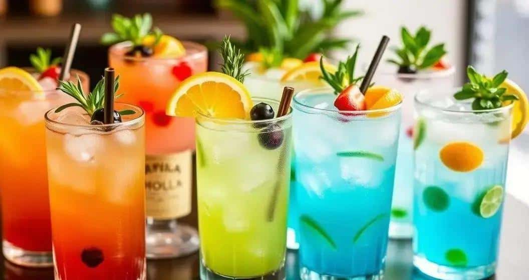 Beliebte Variationen von Tequila mit Mandarinenlimonade