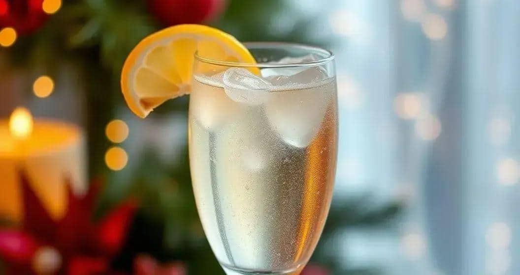 Champagner mit Kokoslikör und Zitronenzeste: Tropischer Luxus im Glas!