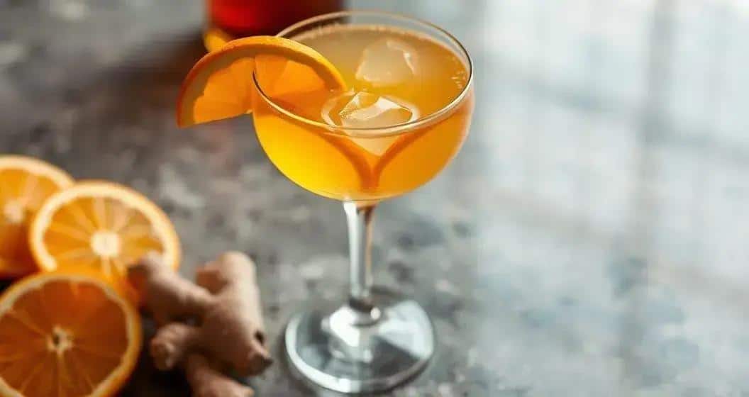 Cognac mit Orangensaft und Ingwer: Ein erfrischender Twist zum Verlieben!