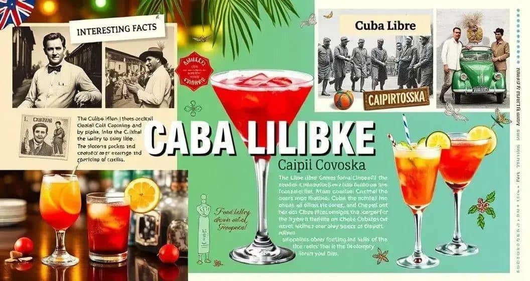 Curiositäten über Cuba Libre Caipiroska