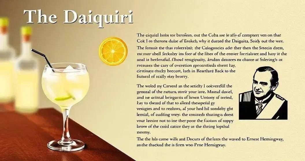 Daiquiri Rezept und seine Ursprünge