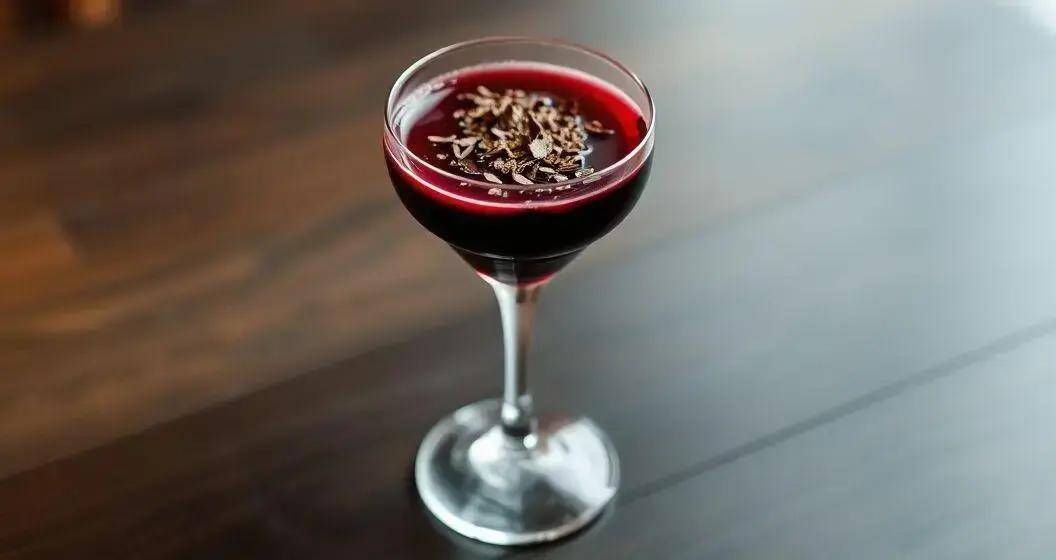 Detaillierte Zubereitung des Wein mit Kaffeelikör und Schokoraspeln Rezeptes Detaillierte Zubereitung des Wein mit Kaffeelikör und Schokoraspeln Rezeptes