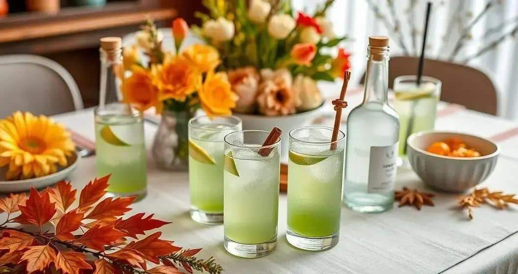 Die besten Anlässe für Sake mit Apfel-Zimt-Cocktails