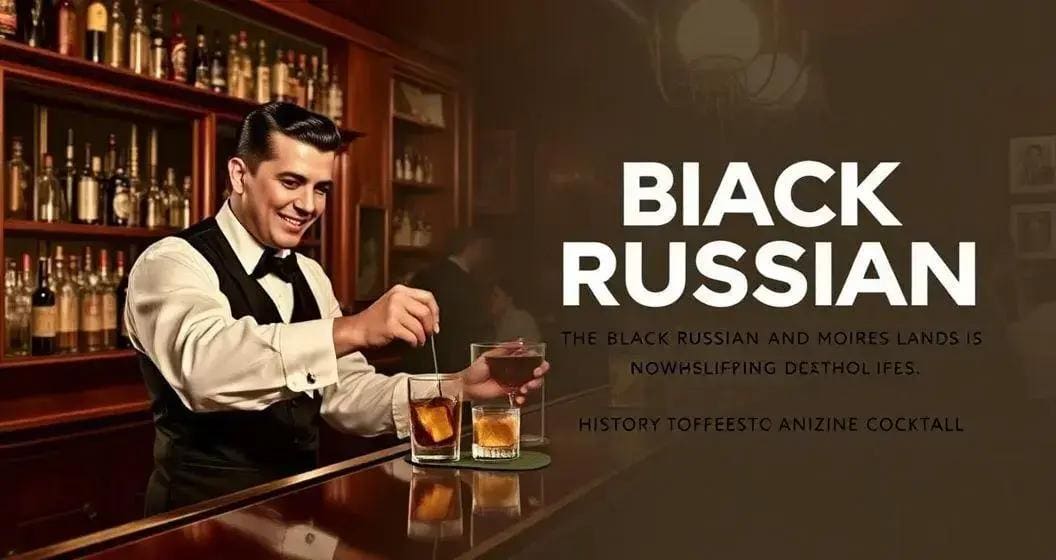 Die Geschichte des Black Russian Cocktails