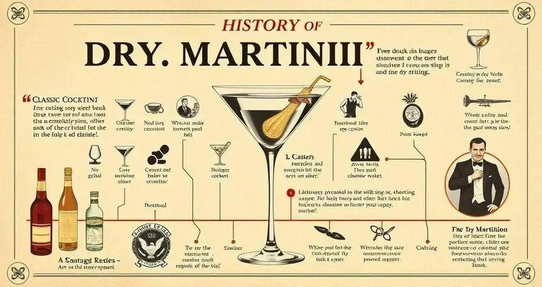 Die Geschichte des Dry Martini