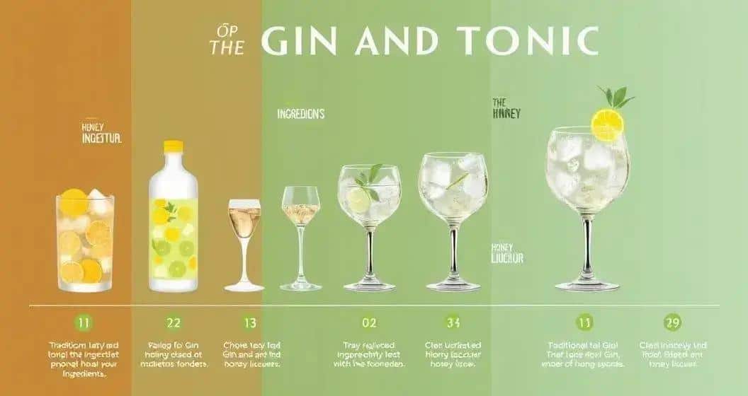 Die Geschichte des Gin Tonic mit Honiglikör