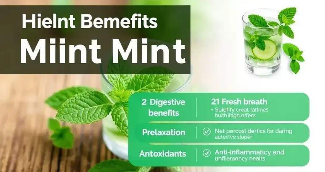 Die gesundheitlichen Vorteile von Minze in Getränken