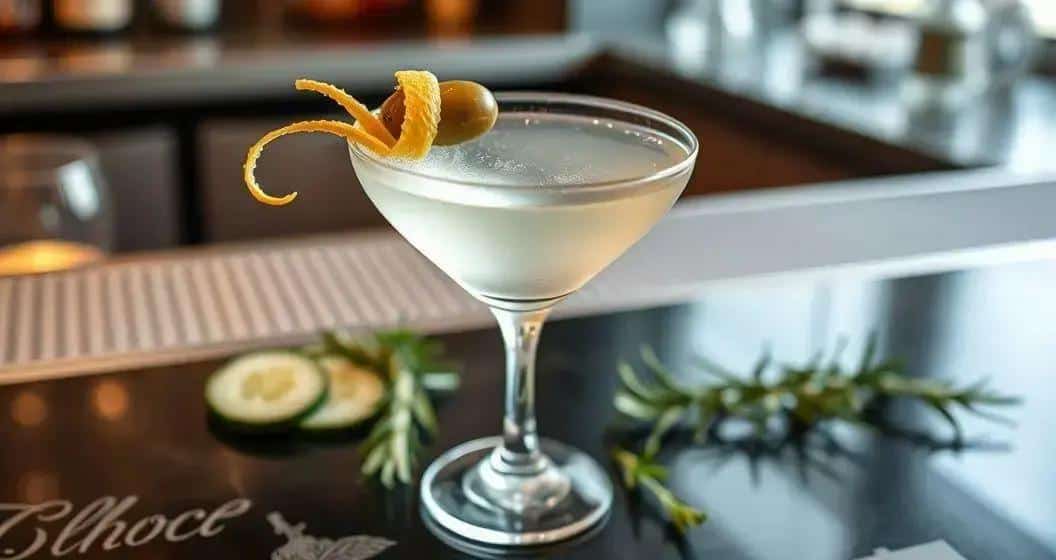 Die perfekte Garnitur für den Dry Martini