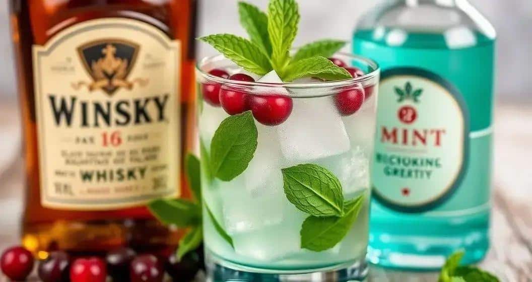 Die perfekte Mischung: Whisky und Minzlikör Die perfekte Mischung: Whisky und Minzlikör