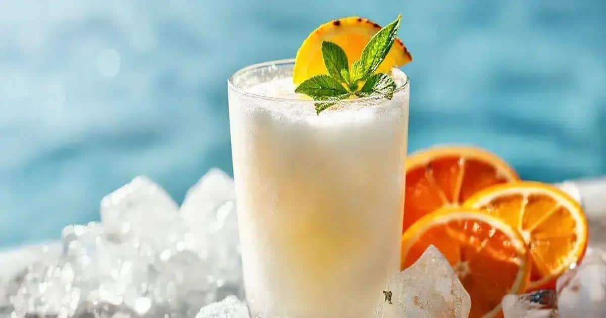 Die perfekte Serviertemperatur für den Kokosmilch-Daiquiri