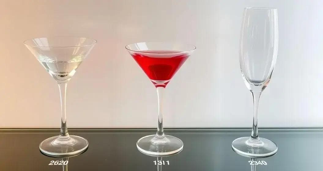 Die richtige Glaswahl für Cosmopolitan Cocktails