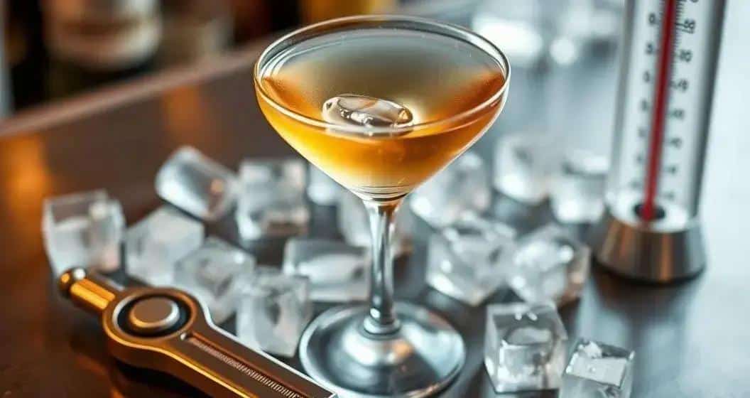 Die richtige Temperatur für den Dry Martini