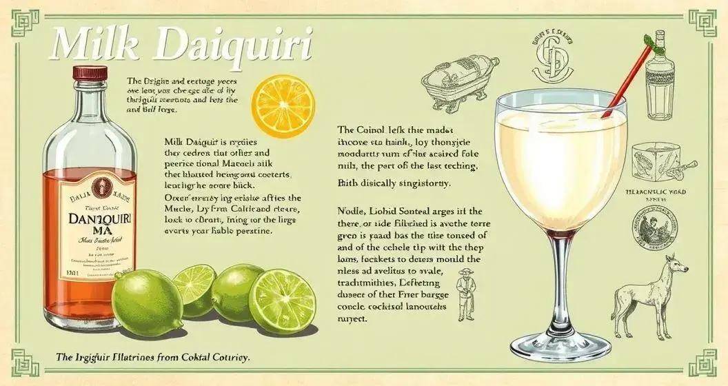 Die ursprüngliche Idee hinter dem Milch-Daiquiri