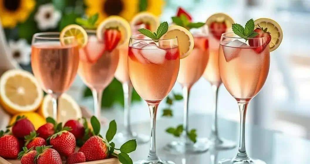 Erfrischende Serviervorschläge für Roséwein Cocktails Erfrischende Serviervorschläge für Roséwein Cocktails