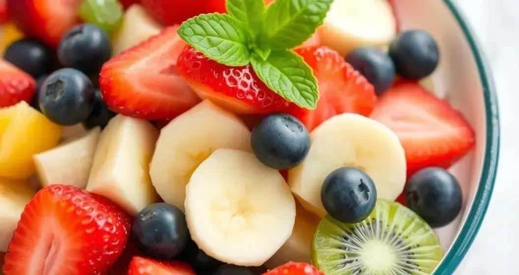 Früchte für einen traditionellen Obstsalat