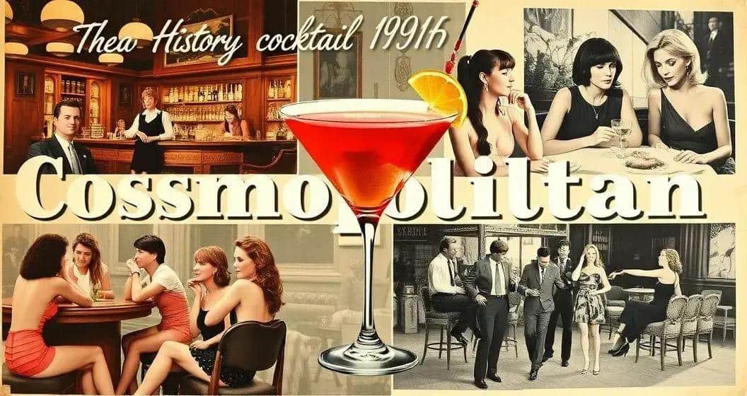 Geschichte des Cosmopolitan Cocktails