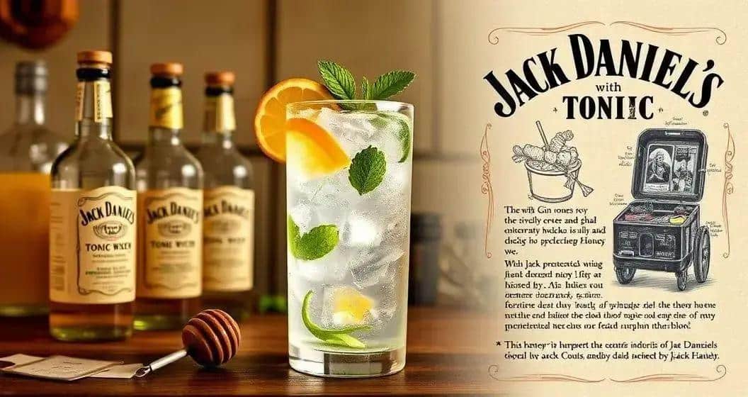geschichte des gin tonic mit jack daniels honey - Best Blog Brasil - Os Blogs mais Incríveis da Web