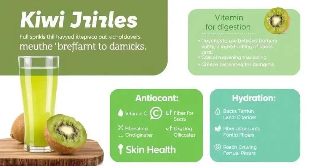 Gesundheitliche Vorteile von Kiwi Drinks Gesundheitliche Vorteile von Kiwi Drinks