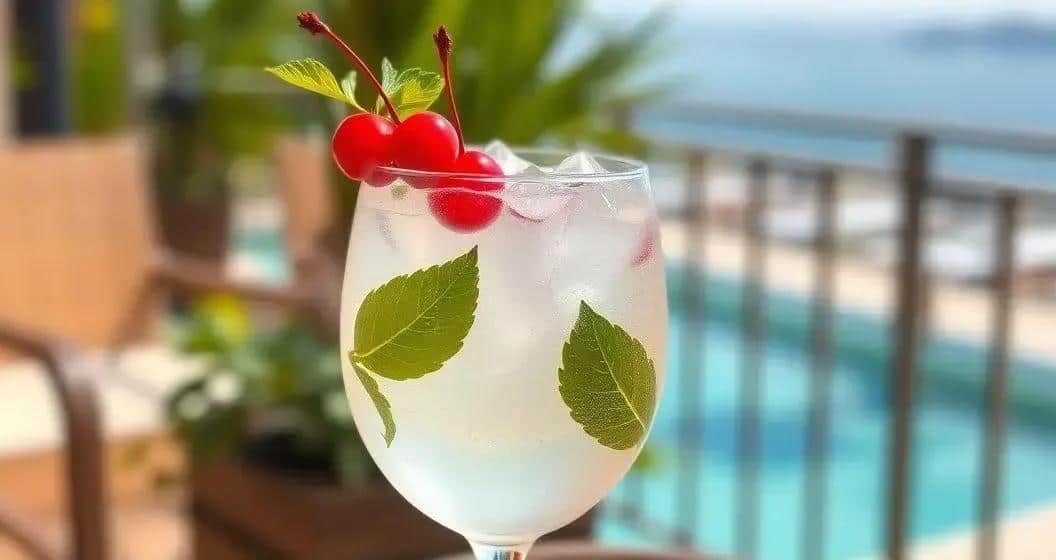 Gin Tonic mit Acerola: Vitamin C, um die Grippe zu besiegen!